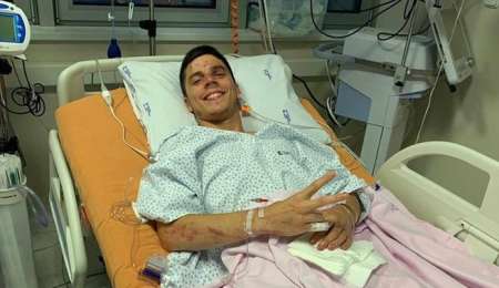 Se quedó sin frenos y se la pegó a 300 km/h. 