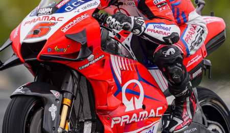 Johann Zarco lideró los entrenamientos en Montmeló