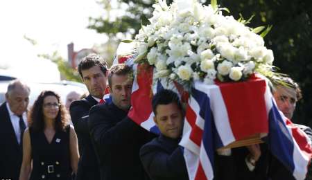 Despidieron los restos de Justin Wilson