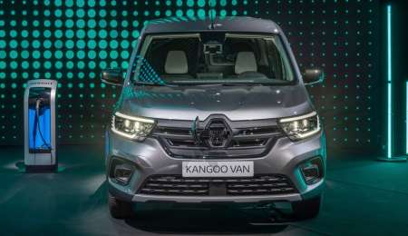 Renault presentó la versión eléctrica del nuevo Kangoo