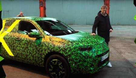 Jürgen Klopp ya probó el nuevo Opel