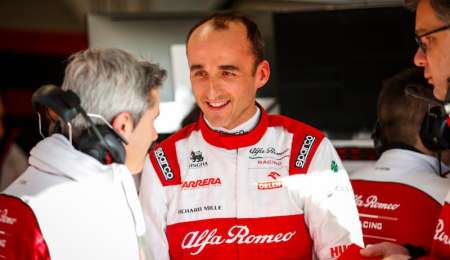 Kubica se mantuvo primero en un día sin grandes tiempos