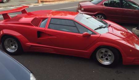 Lamborghini Countach con el sello de Pagani