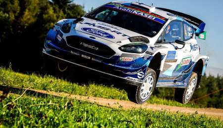 Lappi y Ogier empataron en el arranque del Rally de Estonia
