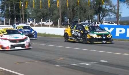 El tenso momento de Milla en la fallida largada de la final