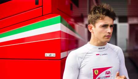Leclerc la "joyita" que cayó bien en Ferrari