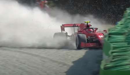 ¿Qué dijo Leclerc tras el fuerte accidente en Monza?