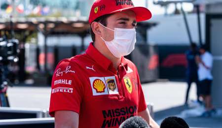 Leclerc: "Estoy contento de terminar por delante de Vettel en clasificación"