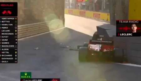 Charles Leclerc se ríe de sus propios memes