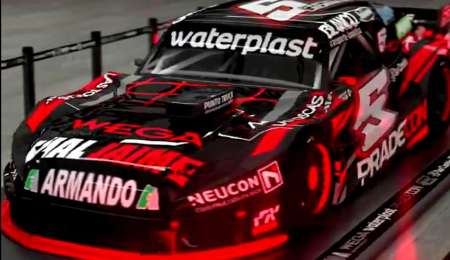 Ledesma mostró el diseño de su Chevrolet