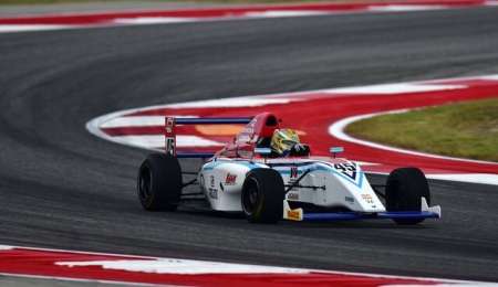 Leguizamón puso fin a su año en la F4 US