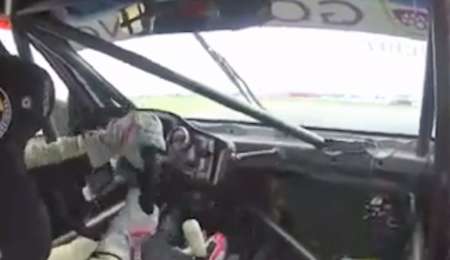 Así se fracturó el brazo el piloto de Turismo Pista