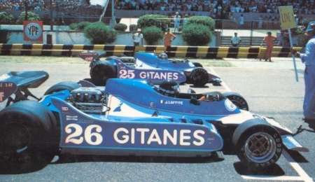 Ligier JS 11, un Lotus pintado de azul