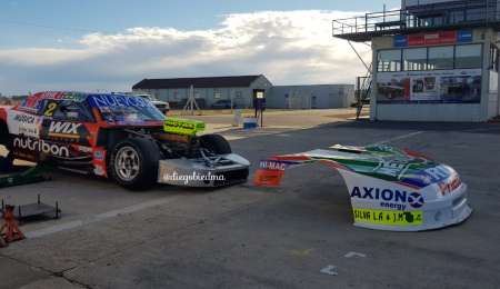 Castellanó prueba la Dodge en Olavarria