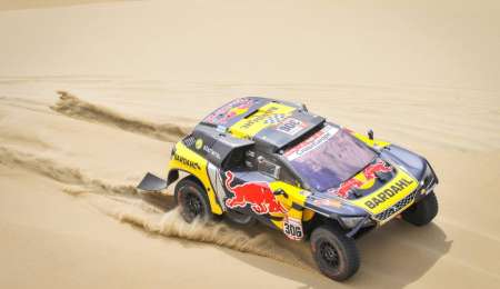 Loeb se impuso en la segunda etapa del Dakar 2019