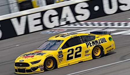 Nascar en Las Vegas: Logano ganó como un Campeón