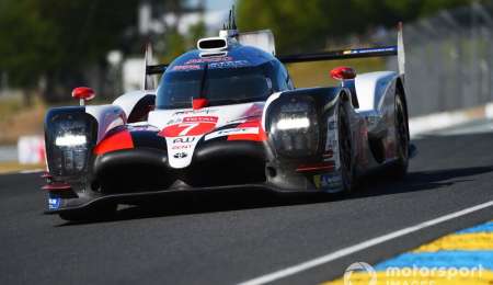 Sebastien Buemi fue el mejor con Toyota en las pruebas de Le Mans