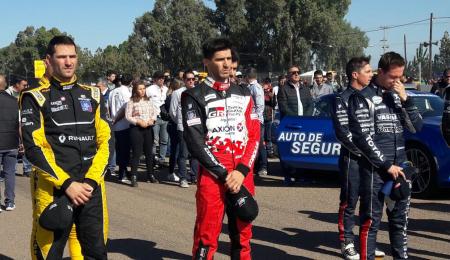 Los tres candidatos: Martínez, Ortelli y Rossi