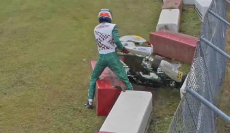 Button pide sanción de por vida a Luca Corberi por la agresión