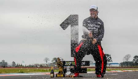 Lucas les hace "Guerra" y calienta al Top Race