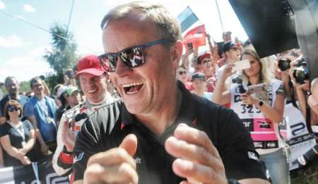 Tommi Makinen recordó viejos tiempos