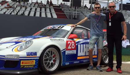 El fin de semana de Mallo junto a la F1