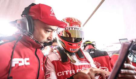 Urcera comenzó arriba en Potrero con el Citröen