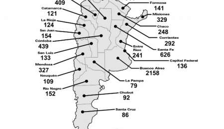 Seguridad vial: el mapa de la muerte en la Argentina