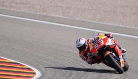 Marc Márquez comenzó firme en Sachsenring