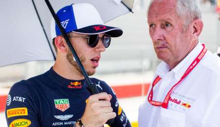 Marko descartó un posible regreso de Gasly a Red Bull