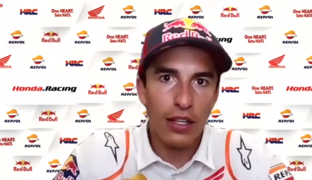 Marc Márquez: “Me siento afortunado de salir ileso”
