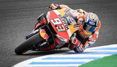 Márquez profeta en la tierra de Honda 