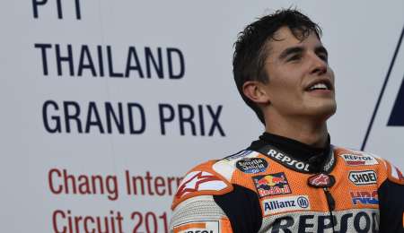 Márquez y  un particular récord en Assen
