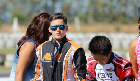 Mati Fernández corre en Las Vegas