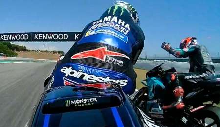 Amarilla para Maverick Viñales 