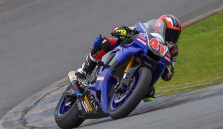   En su debut con Yamaha, Maxi Gerardo clasificó 2do. en Curitiba