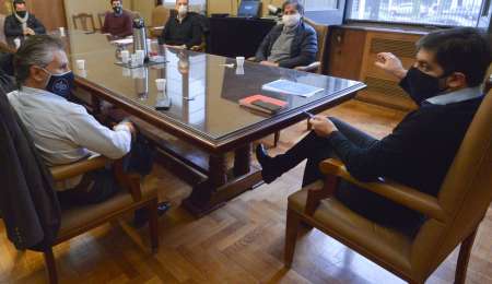 La ACTC estuvo en la gobernación de la provincia