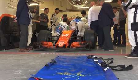 El proceso de extracción en un piloto de Fórmula 1