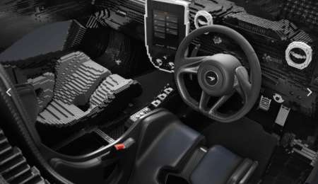 Un McLaren Senna, hecho en piezas Lego y en tamaño real
