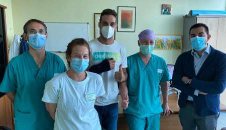 Tati Mercado fue operado con éxito en Italia