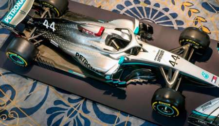 El nuevo Mercedes F1 tendrá vivos rojos