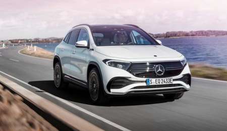 Mercedes presentó un nuevo SUV compacto y eléctrico