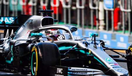 Lewis Hamilton y Sebastián Vettel dominaron en el inicio