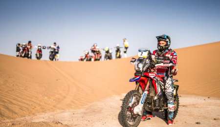 Kevin Benavides tercero en la Etapa Maratón del Merzouga Rally