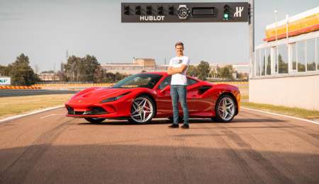 Mick Schumacher giró en Fiorano y recordó a su padre