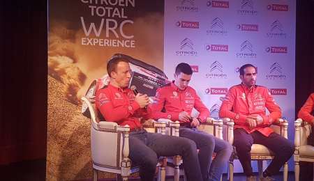 Meeke lidera en México