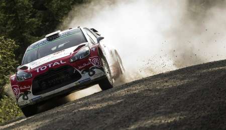 Meeke está muy sólido en Finlandia