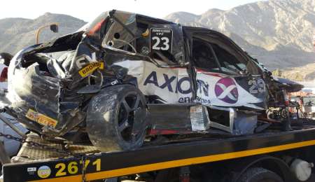 Escalofriante accidente de Milla