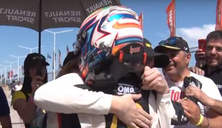 La emoción de Martín Moggia por la victoria de su hermano