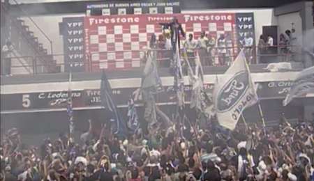 Moriatis volvió a festejar en el TC